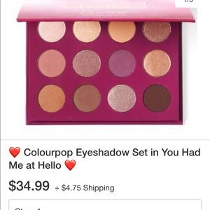 Colourpop eyeshadow